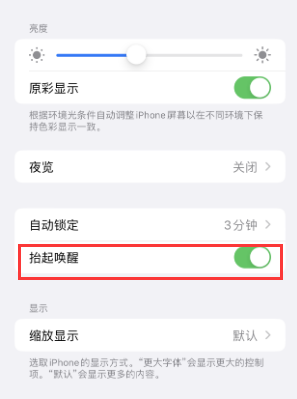 上城苹果授权维修站分享iPhone轻点无法唤醒怎么办