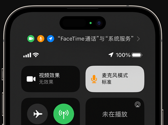 上城苹果授权维修网点分享iPhone在通话时让你的声音更清晰 