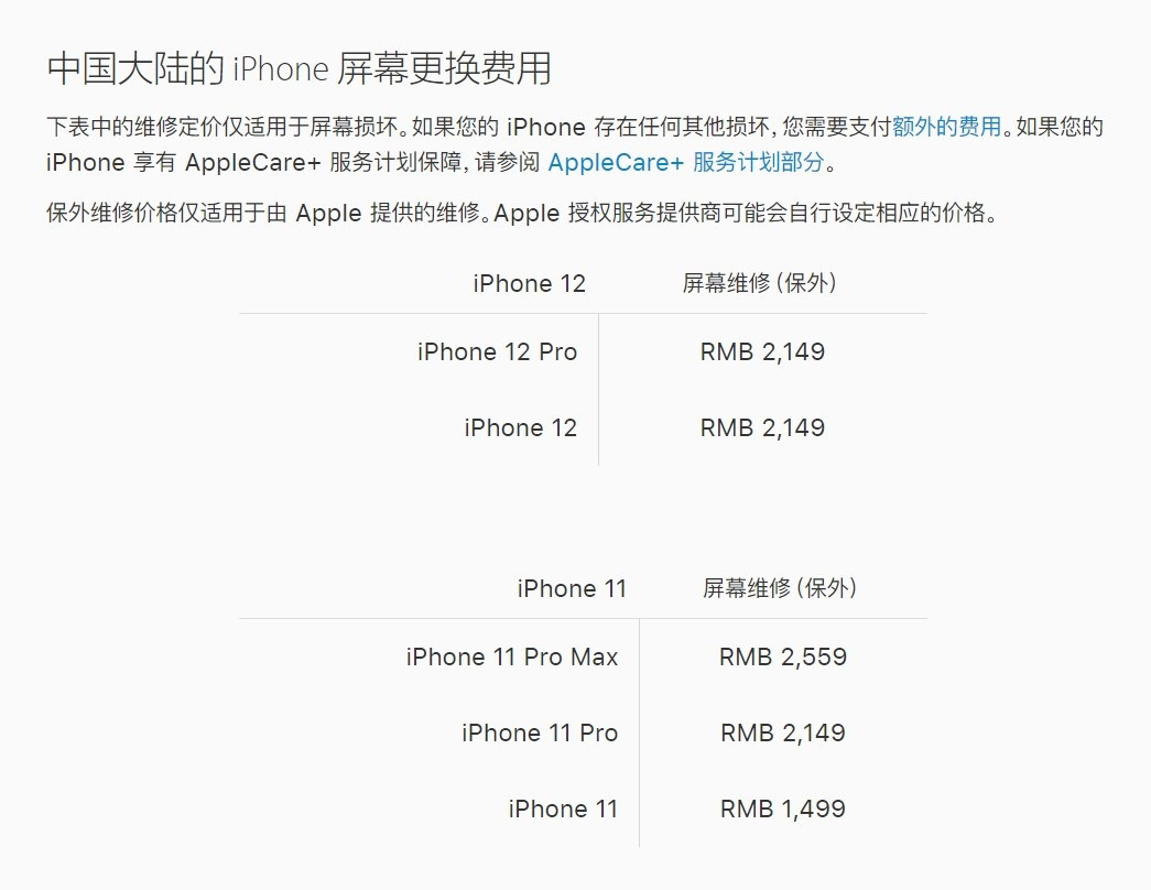 上城苹果手机维修分享iPhone 12/12 Pro 更换屏幕多少钱 